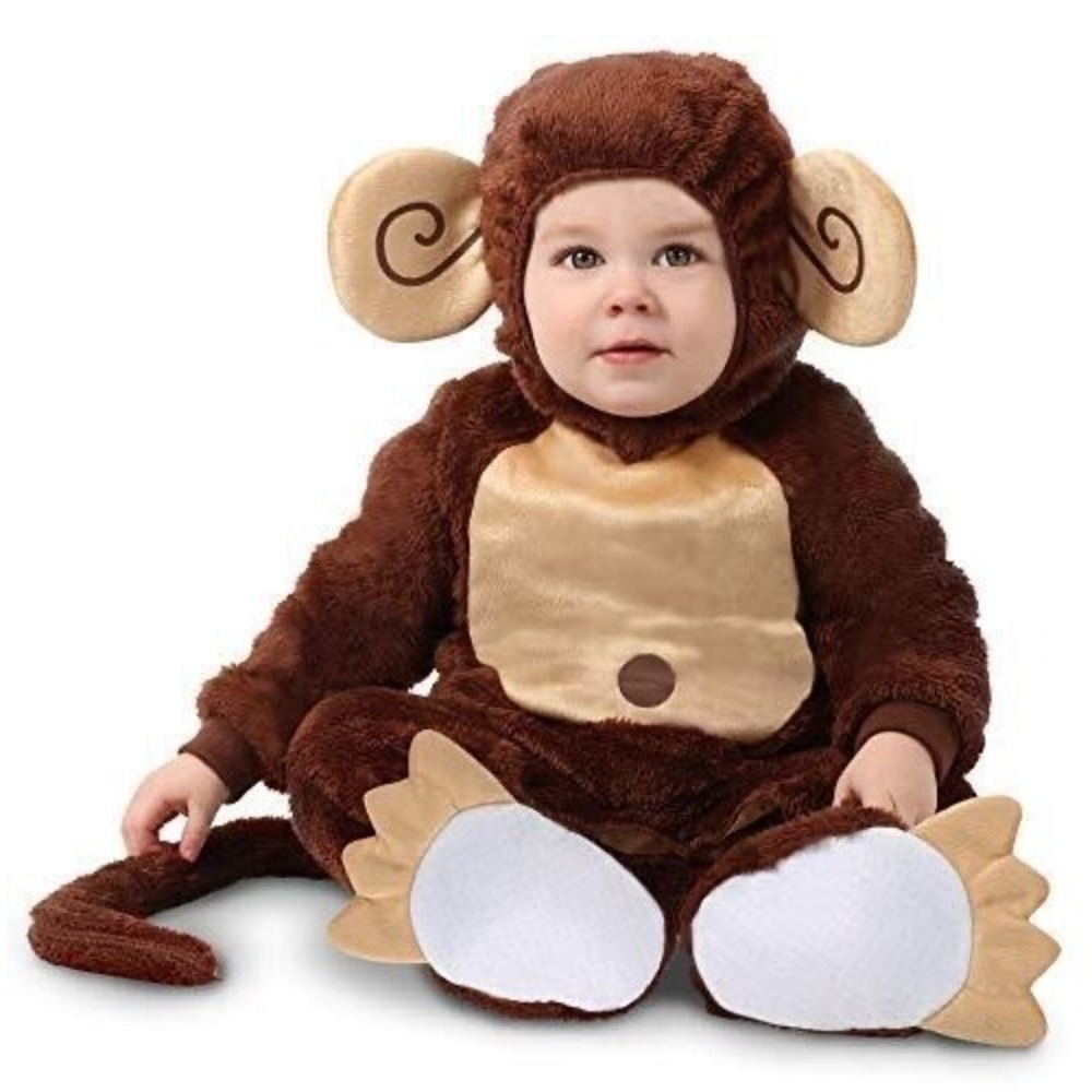 Baby Toddler Littlest Monkey Costume, Size 18M- 2T Princess Paradise Halloween